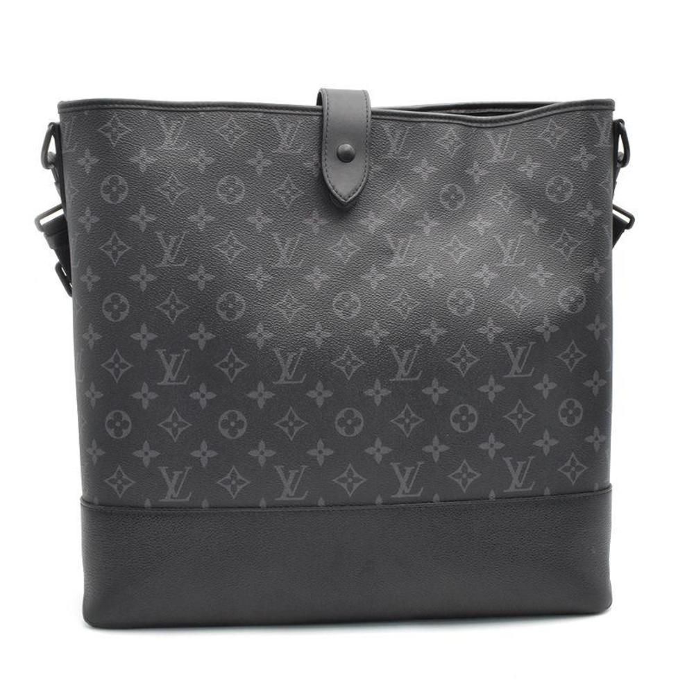 Saumur  Tote Bag Business Bag 2 Way Bag Monogram Eclipse Black - Picture 3 of 6